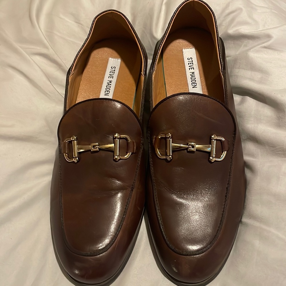 Men Steve Madden dress leather shoes dress shoes